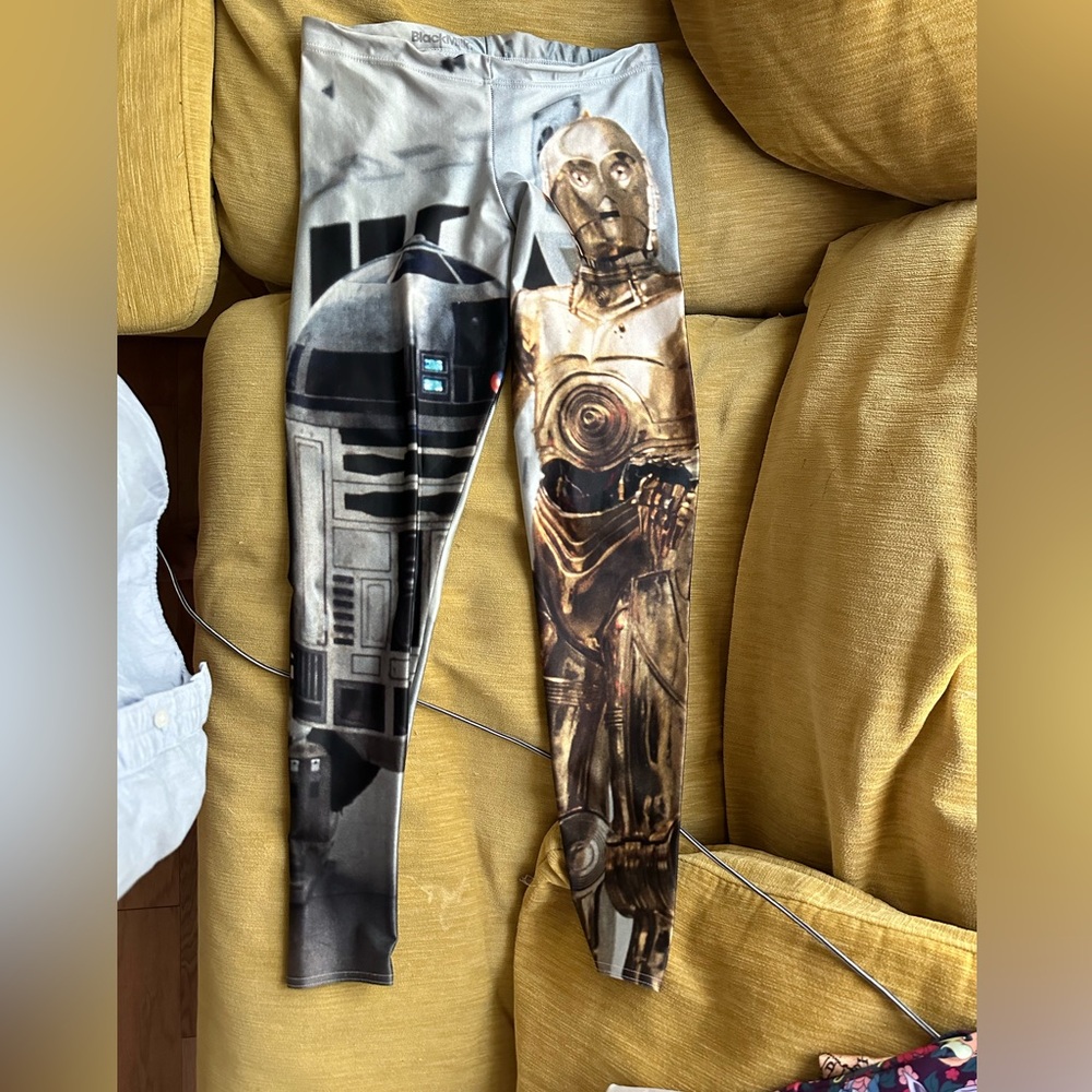 Blackmilk droid leggings, Star Wars museum piece, size L